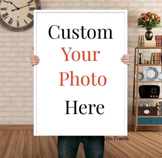 Custom Personal Photos Print on Canvas